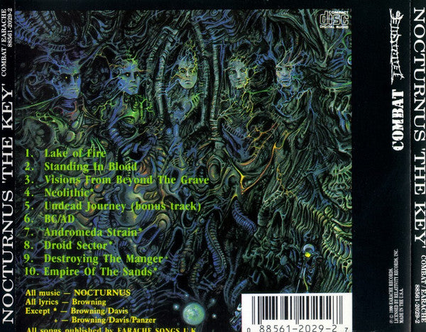 Nocturnus : The Key (CD, Album)