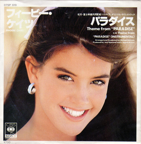 Phoebe Cates : Theme From "Paradise" (7", Single)