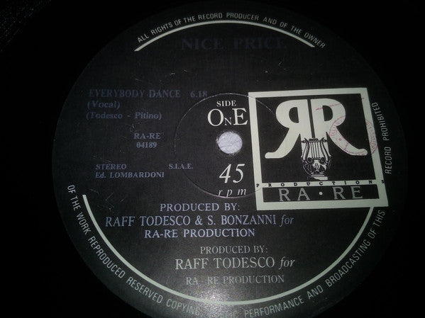 Nice Price (3) : Everybody Dance (12")