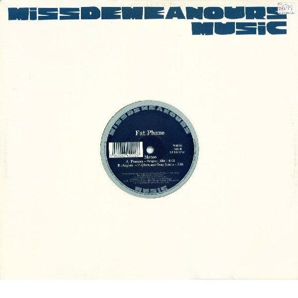Fat Phaze : Mateo (12")