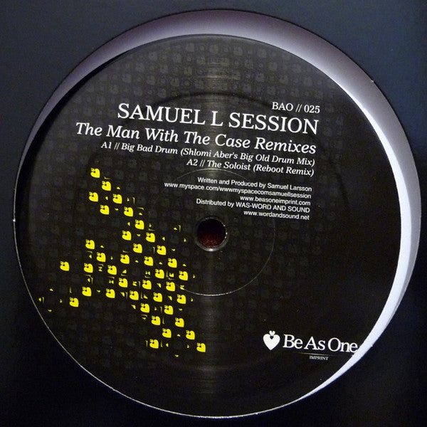 Samuel L Session : The Man With The Case Remixes (12")