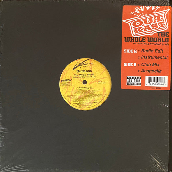 OutKast Featuring Killer Mike & Joi (3) : The Whole World (12", Single)