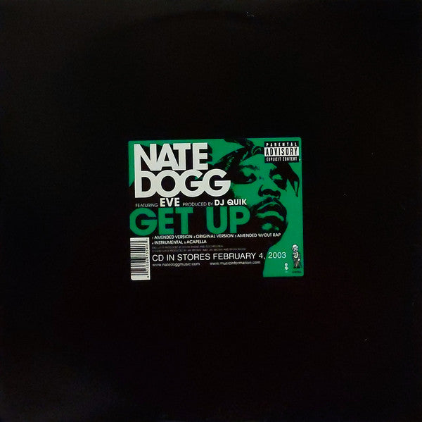 Nate Dogg : Get Up (12", Single)
