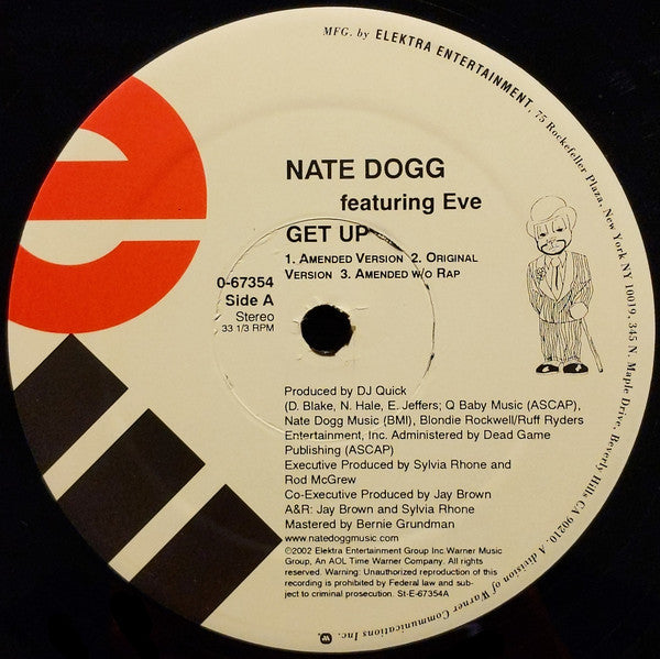 Nate Dogg : Get Up (12", Single)