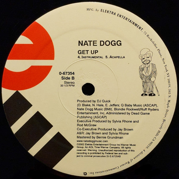 Nate Dogg : Get Up (12", Single)