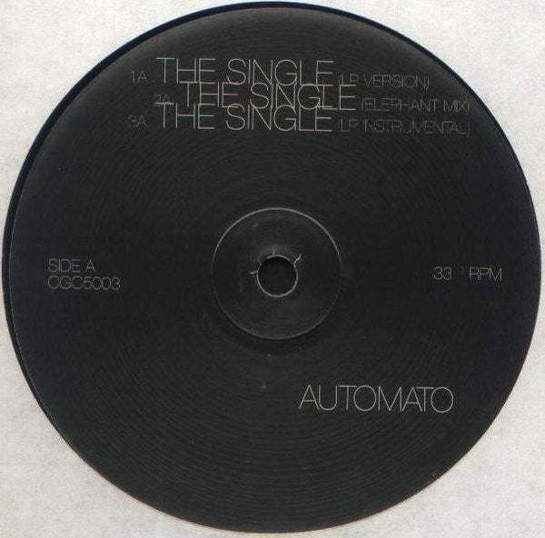 Automato : The Single (12")