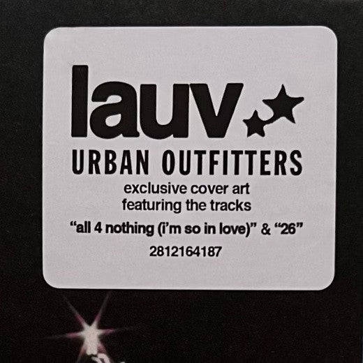 Lauv : All 4 Nothing (LP, Album, Ltd, Alt)