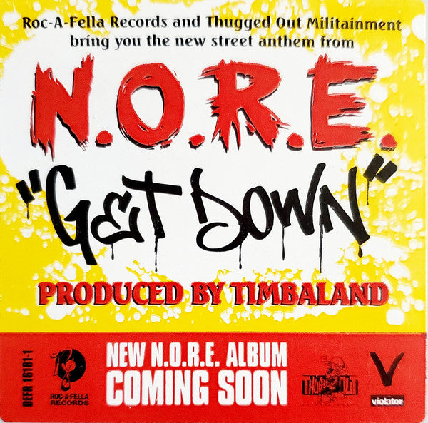 N.O.R.E. : Get Down (12", Promo)
