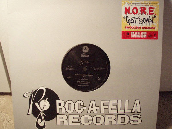 N.O.R.E. : Get Down (12", Promo)