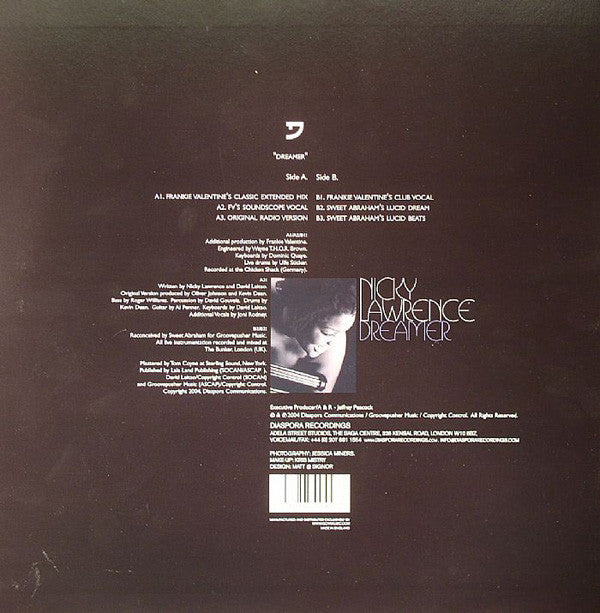 Nicky Lawrence : Dreamer (12", Card)