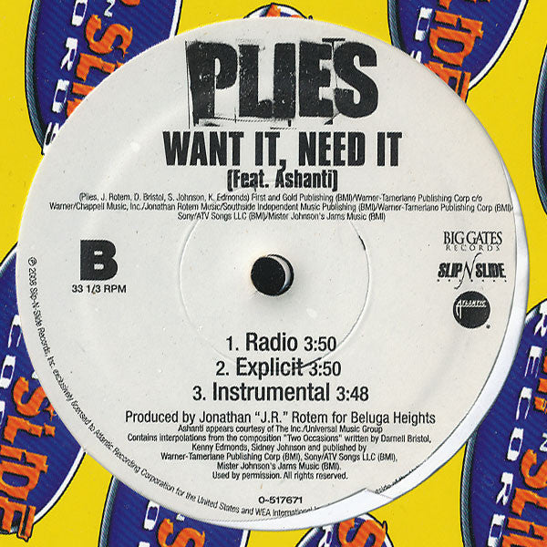 Plies : Put It On Ya (12")