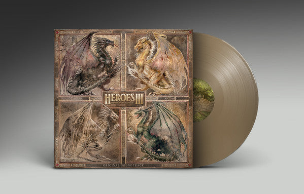Paul Anthony Romero* & Rob King : Heroes Of Might And Magic III Original Soundtrack (2nd EDITION) (2xLP, Ltd, Tan)