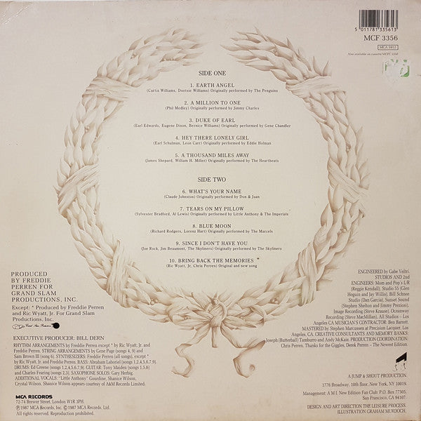 New Edition : Earth Angel (LP, Album)