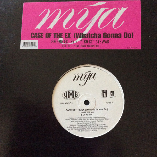 Mya : Case Of The Ex (Whatcha Gonna Do) (12")