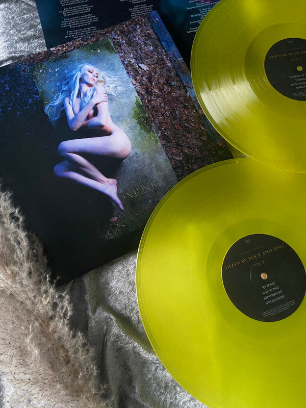 The Pretty Reckless : Death By Rock And Roll (LP, Yel + LP, S/Sided, Etch, Yel + Album, Ltd)