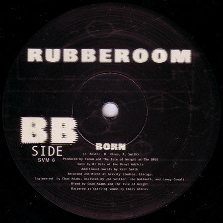 Rubberoom : Black Box / Born (12", Single)