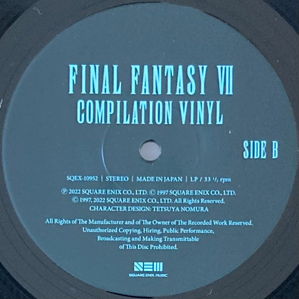 Nobuo Uematsu : Final Fantasy VII Compilation Vinyl (LP, Comp)