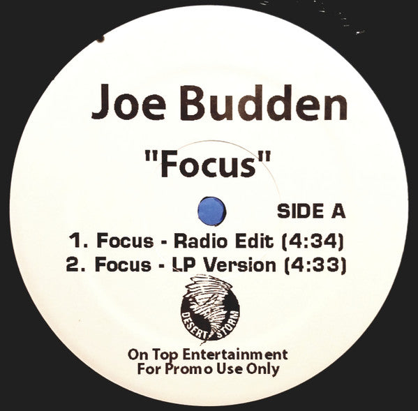 Joe Budden : Focus (12", Promo)