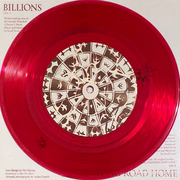 Caroline Polachek : Billions (7", Single, Ltd, Red)