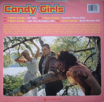Candy Girls Featuring Valerie Malcolm : I Want Candy (12", Single)