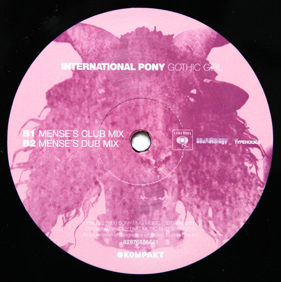International Pony : Gothic Girl (12")