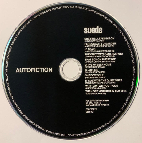 Suede : Autofiction (CD, Album)