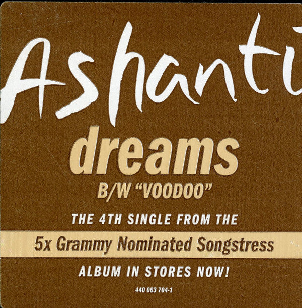 Ashanti : Dreams / Voodoo (12", Single, Promo)