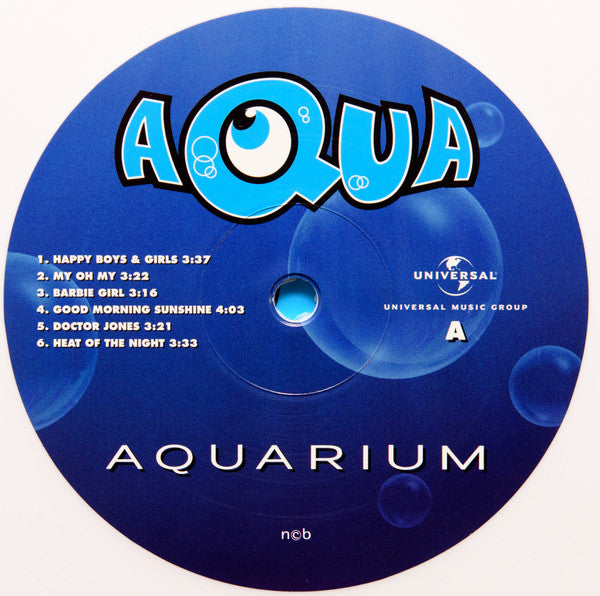 Aqua : Aquarium (LP, Album, RE, RM, Whi)