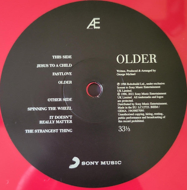 George Michael : Older (2xLP, Album, RE, RM, Red)