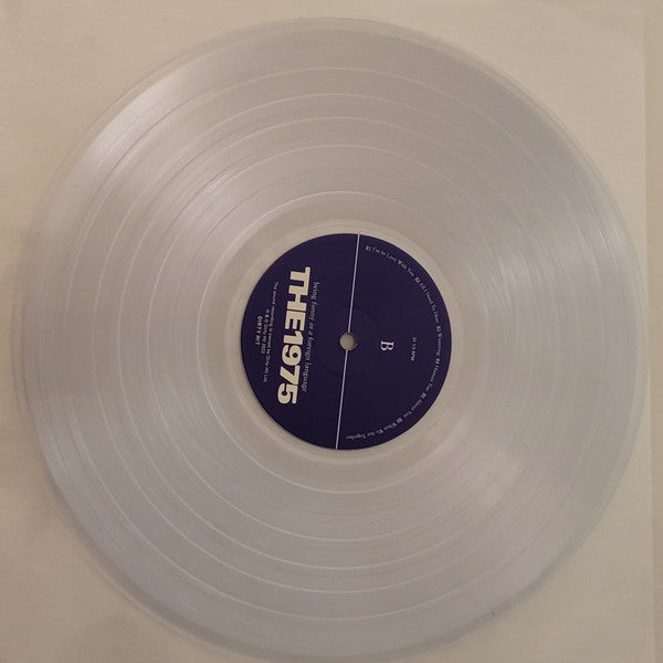 The 1975 : Being Funny In A Foreign Language (LP, Album, Cle)