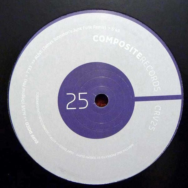 Duff Disco : I Need Ya EP (12", EP)