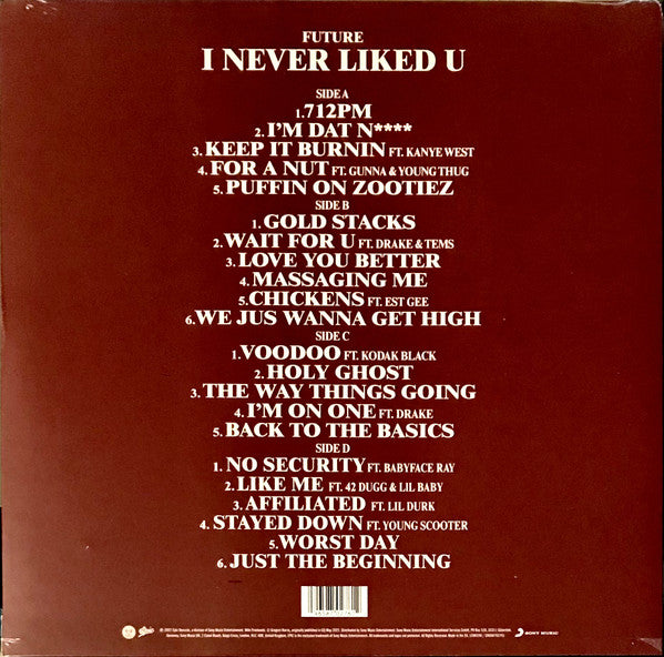 Future (4) : I Never Liked You (2xLP, Album)
