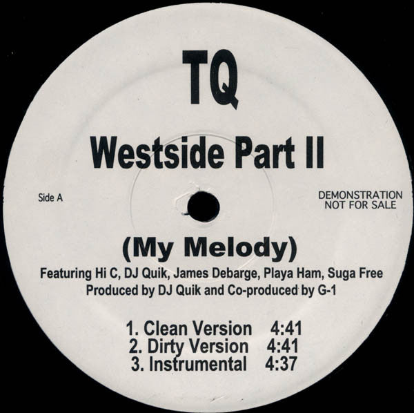 TQ : Westside Part II / Westside Part III (12", Single, Promo)