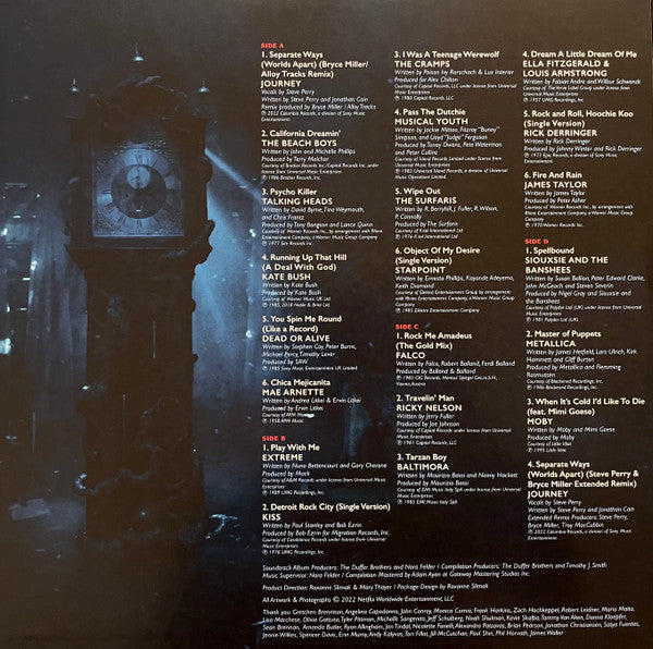 Various : Stranger Things 4: Soundtrack From The Netflix Series (2xLP, Comp, Ltd, Red)