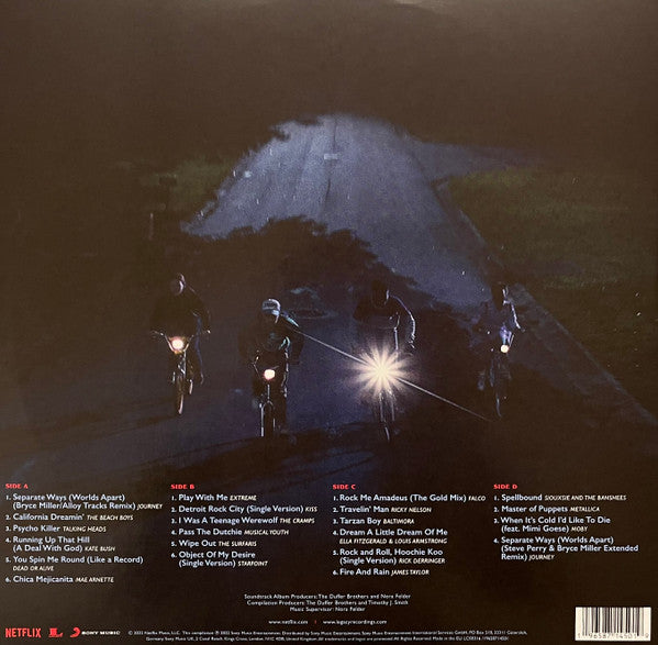 Various : Stranger Things 4: Soundtrack From The Netflix Series (2xLP, Comp, Ltd, Red)