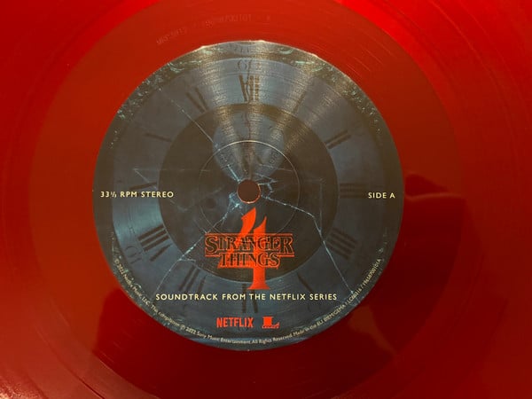 Various : Stranger Things 4: Soundtrack From The Netflix Series (2xLP, Comp, Ltd, Red)