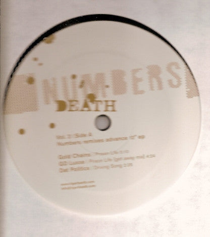 Numbers : Death Vol. 2 (12", EP)