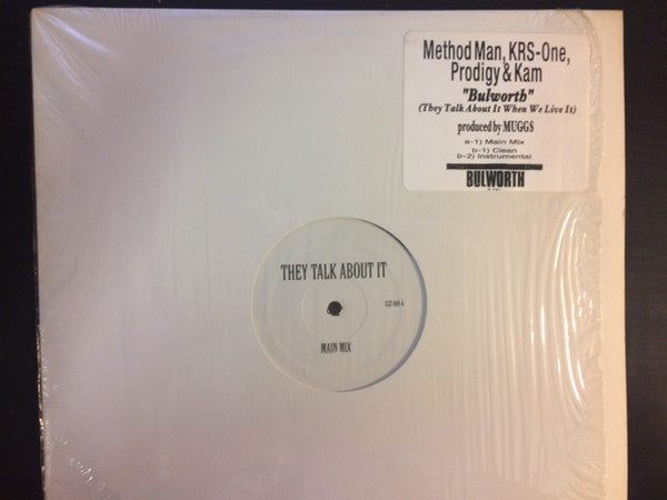 Method Man, KRS-One, Prodigy & Kam (2) : They Talk About It (12", Unofficial)