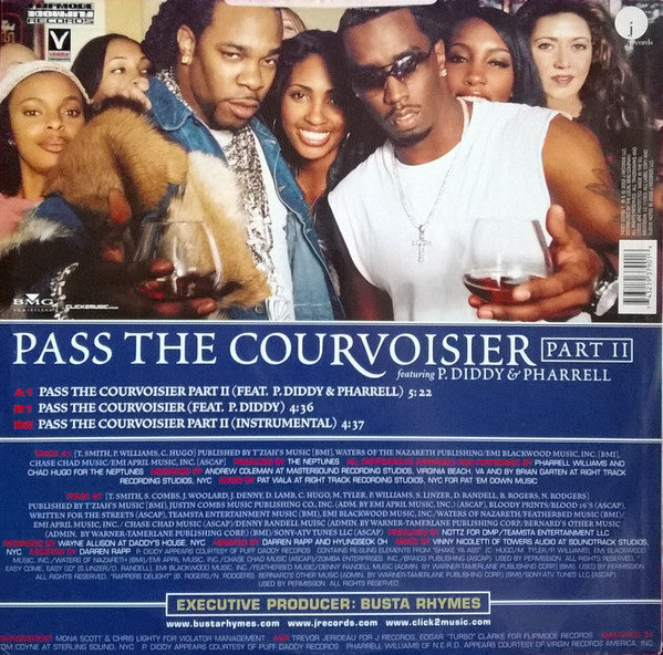 Busta Rhymes : Pass The Courvoisier Part II (12")