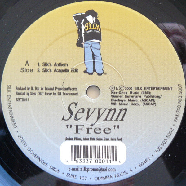 Sevynn : Free (Remixes) (12")