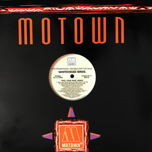 Whitehead Bros. : Feel Your Pain (Remix) (12", Promo)