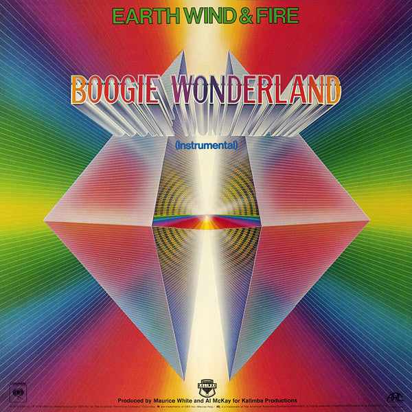Earth, Wind & Fire With The Emotions : Boogie Wonderland (12", Single, Pit)