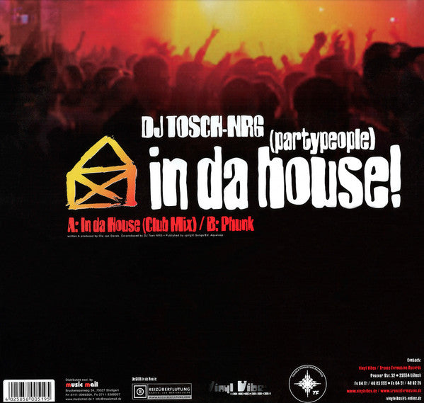 DJ Tosch-NRG : In Da House (Partypeople) (12")