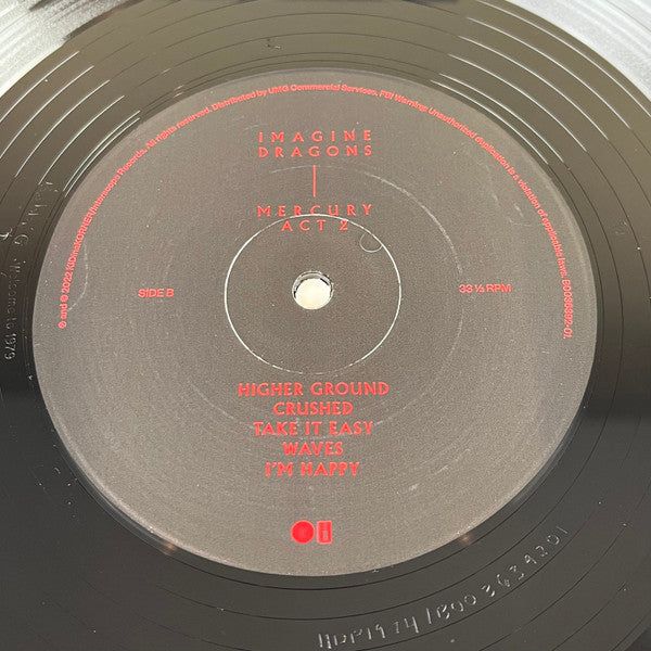 Imagine Dragons : Mercury - Act 2 (2xLP, Album)