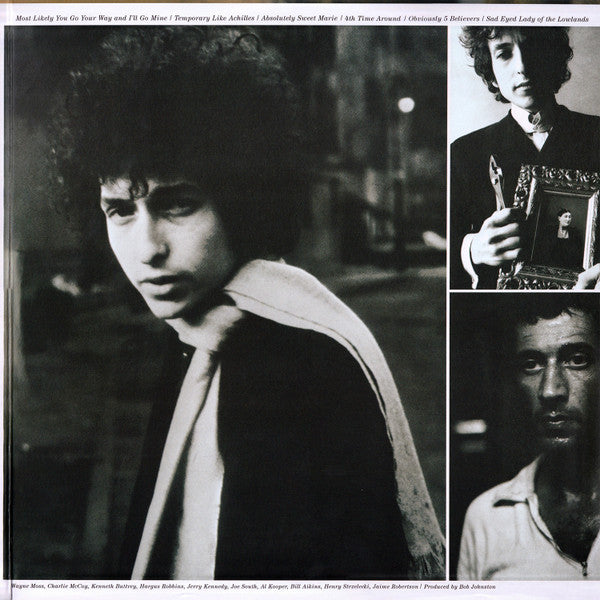 Bob Dylan : Blonde On Blonde (2xLP, Album, Mono, Club, RE, Cle)