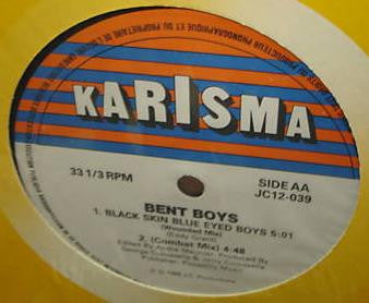 Bent Boys : Black Skin Blue Eyed Boys (12")