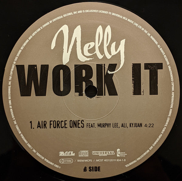 Nelly : Work It (12")