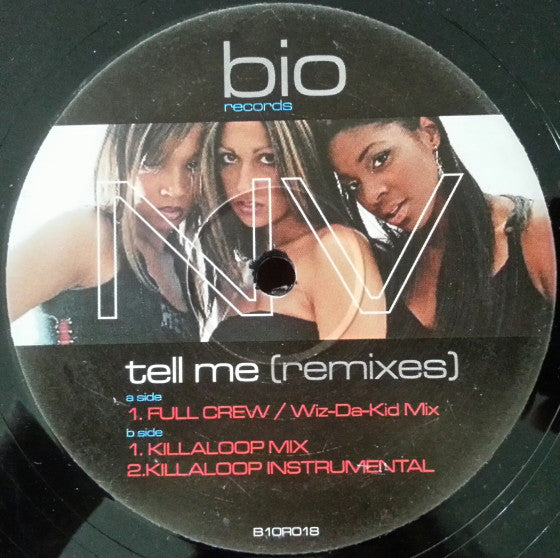NV (22) : Tell Me (Remixes) (12")
