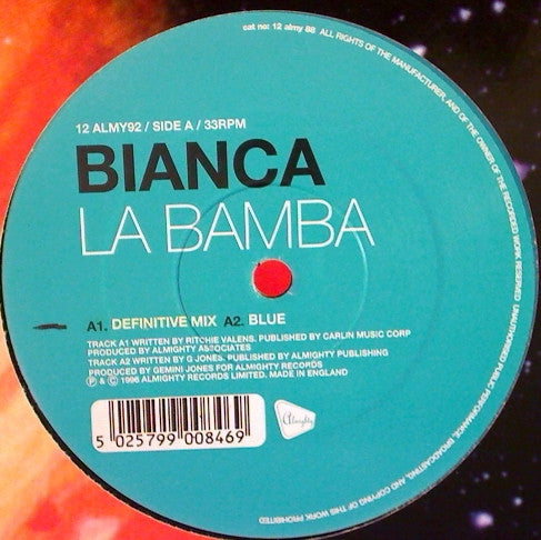 Bianca (6) : La Bamba (12")