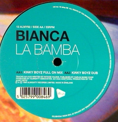Bianca (6) : La Bamba (12")